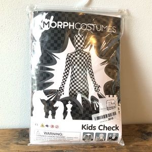 Morph Costume - Kids Checker size L 10/12